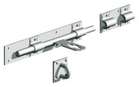 Cross Door Bolt 300mm (12") Galvanised