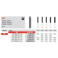 Edenta Diamond Bur FG 879/314/014 Coarse - Pack of 5