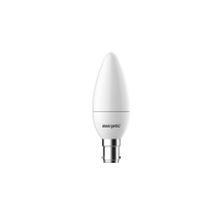 Energetic 4.9W 470lm B15 2700K LED Frosted Candle Lamp