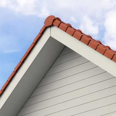 16'' PVC SOFFIT WHITE ( C01 ) 2.5Mx400MM - JD1016