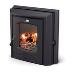 Stanley Cara 6.5kW Non Boiler Insert Stove - Matt Black
