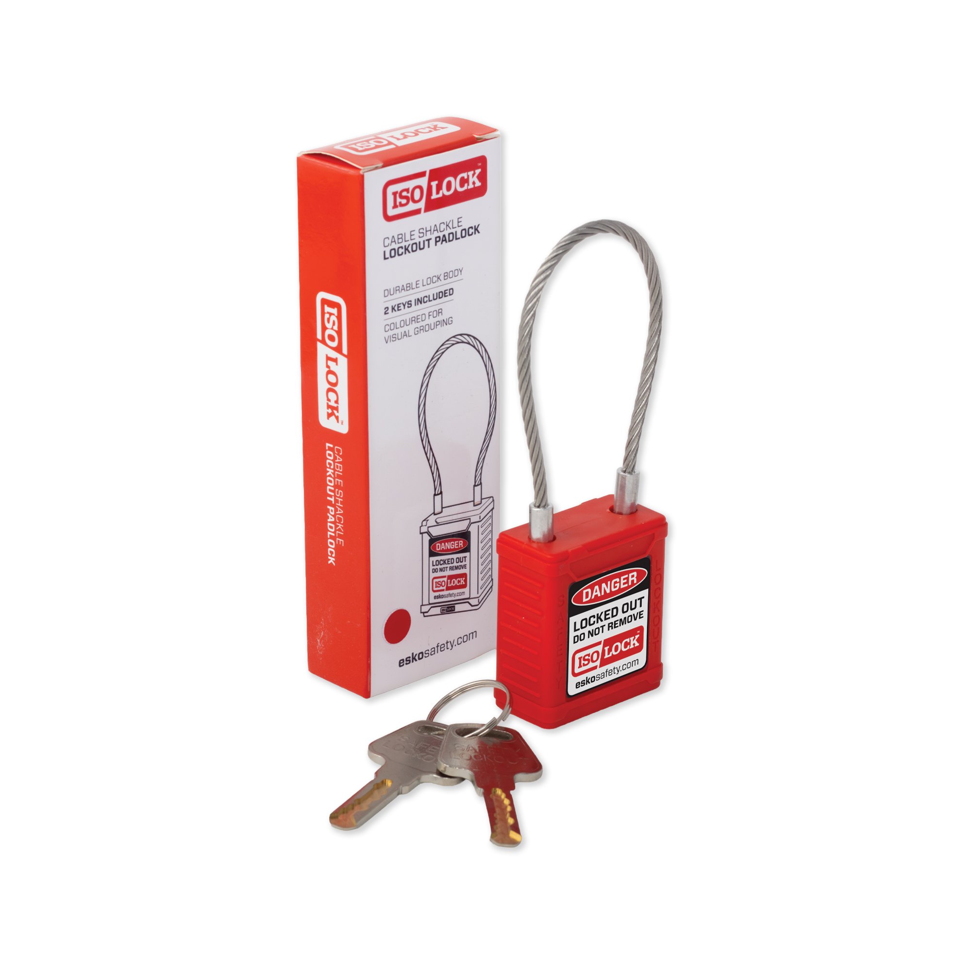Steel Cable Padlock