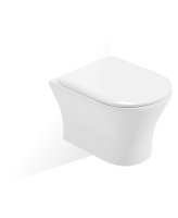 PE&Ntilde;A RIMLESS WALL HUNG WC & SEQUENCE SOFT CLOSE SEAT