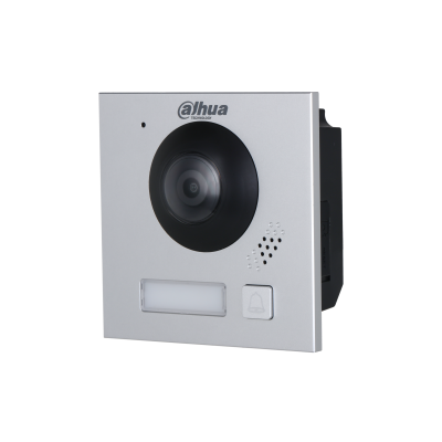 Dahua VTO4202F-P1 installed on building exterior