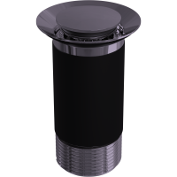 Top Fix Basin Waste UNSLOTTED 60mm G1-1/4" Gun Metal Finish