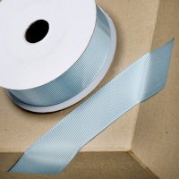 Grosgrain Ribbon Duck Egg Blue - 10mm x 10m