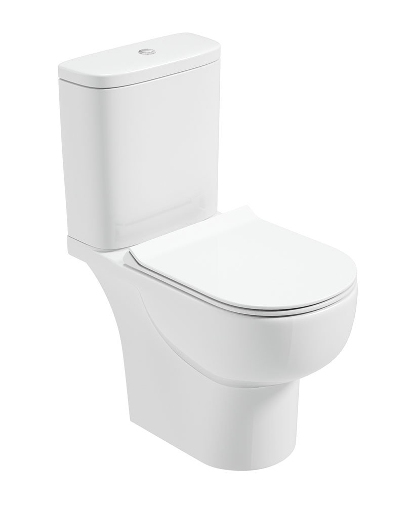 SIGMA Close Coupled Open Back WC & Delta Slim Seat