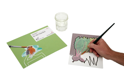 Aquapaint In The Garden