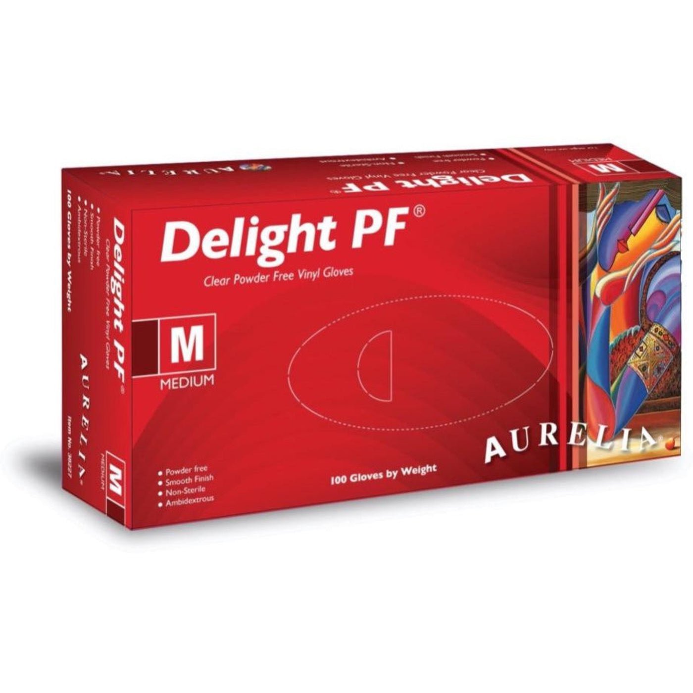 AURELIA DELIGHT VINYL POWDER FREE DISPOSABLE GLOVE