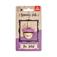 Wooden Top Spinning Top: The Artist 5.5cm