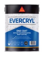Sika Evercryl One Coat Instant Roof Waterproofing Black 5kg