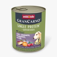 Animonda Gran Carno Superfoods Lamb/Amaranth/Cranberries/Salmon Oil 6x400g