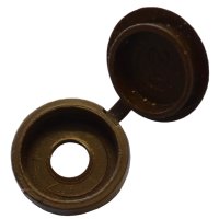 Hafele Dark Brown Hinge Snap Caps