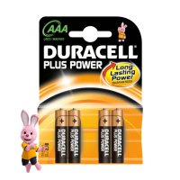 Duracell Plus AAA Batteries 4pk