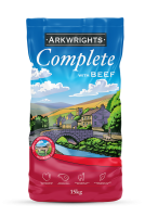 Arkwrights Complete Dog Food - Beef 15kg [Zero VAT]