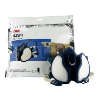 3M™ Maintenance Free Reusable Respirator Half Mask, FFA1P2 R D F