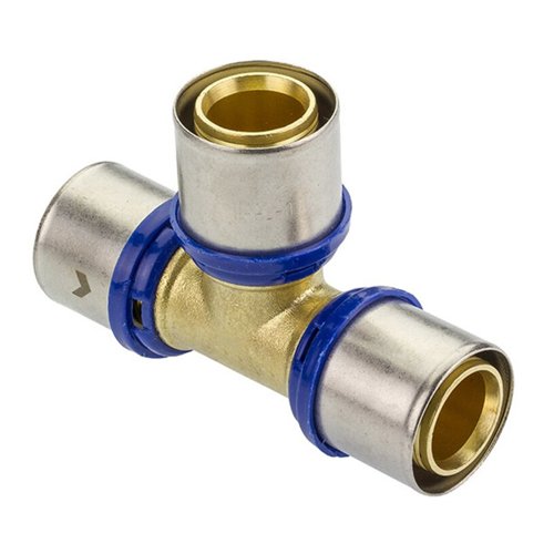 Multilayer compression tee 16mm x 16mm x 16mm