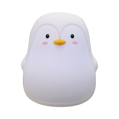 Mercator Amya Penguin LED Soft Silicon Night Light