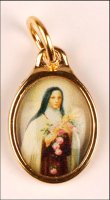 Medal with Picture - Saint Theresa   (1571/THR)
