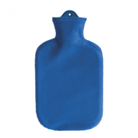 Sanger Contour Covered 2L Hot Water Bottle Blue
