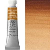 Winsor & Newton - 5ml Burnt Umber - Prof Water Colour - Series 1