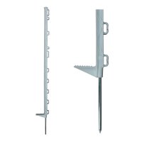 ELECTRIC FENCE POSTS PVC WHITE 105CM.