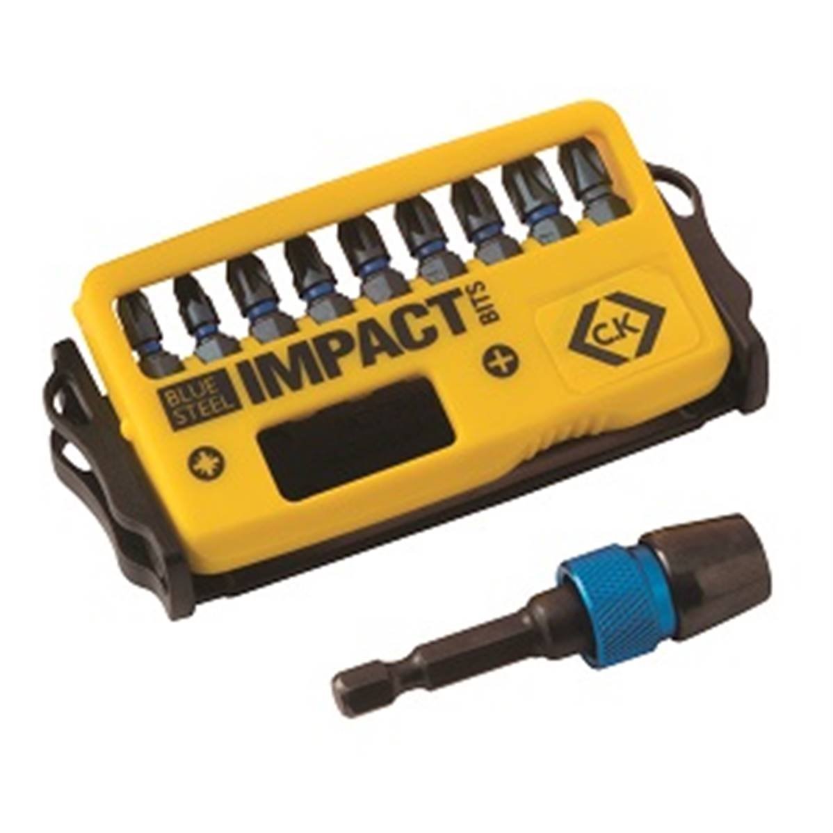 C.K Blue Steel Impact Screwdriver Bit - PZ Set of 10 T4510