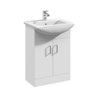 Tucker French Della 550mm Floor Standing Two Door Basin Unit