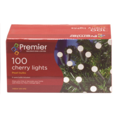 100 LED Cherry Lights - Warm White