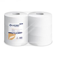 Lucart Easy Jumbo Toilet Roll 1Ply (2.25"Core) 640m x 6 rolls