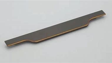 Handle Profile Length 88 Height 40 Black Anodised Carrying Capacity 500N