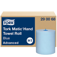 Tork Matic&reg; Blue Hand Towel Roll, 6/Case