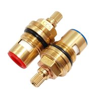 1/2" Pair Ceramic Tap Cartridge Hot/Cold CC5
