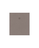 SLATE TAUPE 1000X900MM RECTANGULAR SHOWER TRAY & WASTE