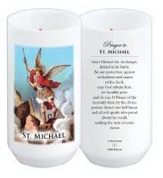 Votive Candle/St.Michael/40 Hour   (86869)