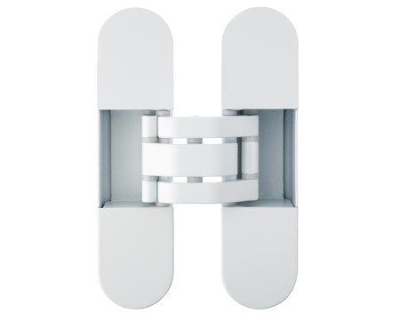 Invisacta IN303 3D Adjustable Concealed Hinge - Capacity 80 Kg -  White