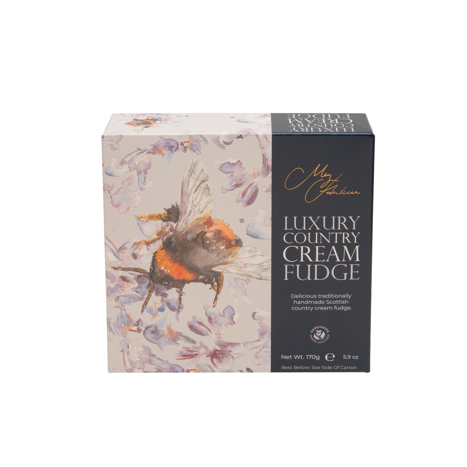 Meg Hawkins Bee carton of COUNTRY CREAM fudge 12x170g