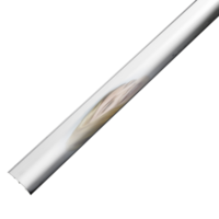 2-in-1 Stick Down Ramp Edge / Cover Strip 0-6mm Reflections 2.7m