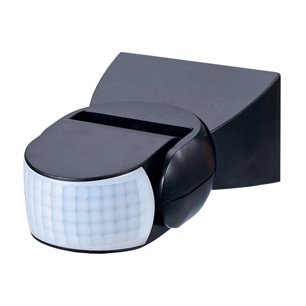 Ovia 180 Deg. IP65 PIR Black