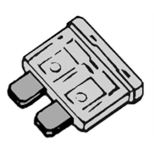 25 amp Standard Blade Fuse (Clear) PK 50