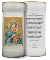 Pillar Candle - Perpetual Help   (8695/PERP)
