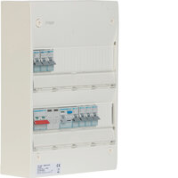 Gamma 2Row 7W 1RCD - 2x6A Ltg. RCBOs SPD