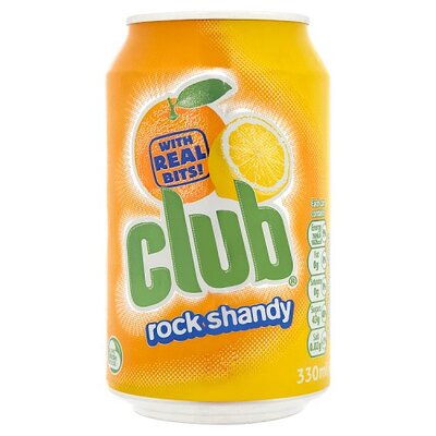 Club Rock Shandy Can 330ml