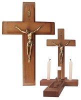 Sick Call Set - Wood Crucifix   (12840)
