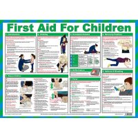FIRST AID FOR CHILDREN POSTER A2