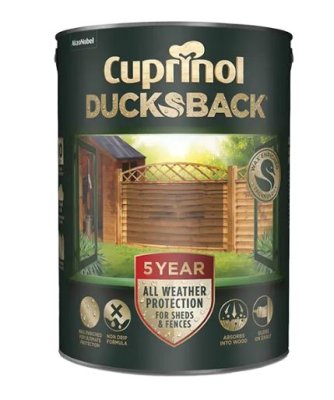 Cuprinol 5 Year Ducksback Herring Grey 5 Litre 5701422