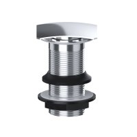 Viva Square Clicker Unslotted Basin Waste