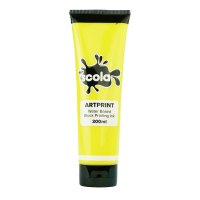 Lino Printing Ink - Bright Yellow (300ml)