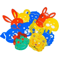 Stencils - Animal Masks - 10pk