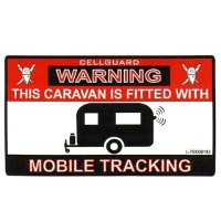 Tracking Fitted Sticker Caravan